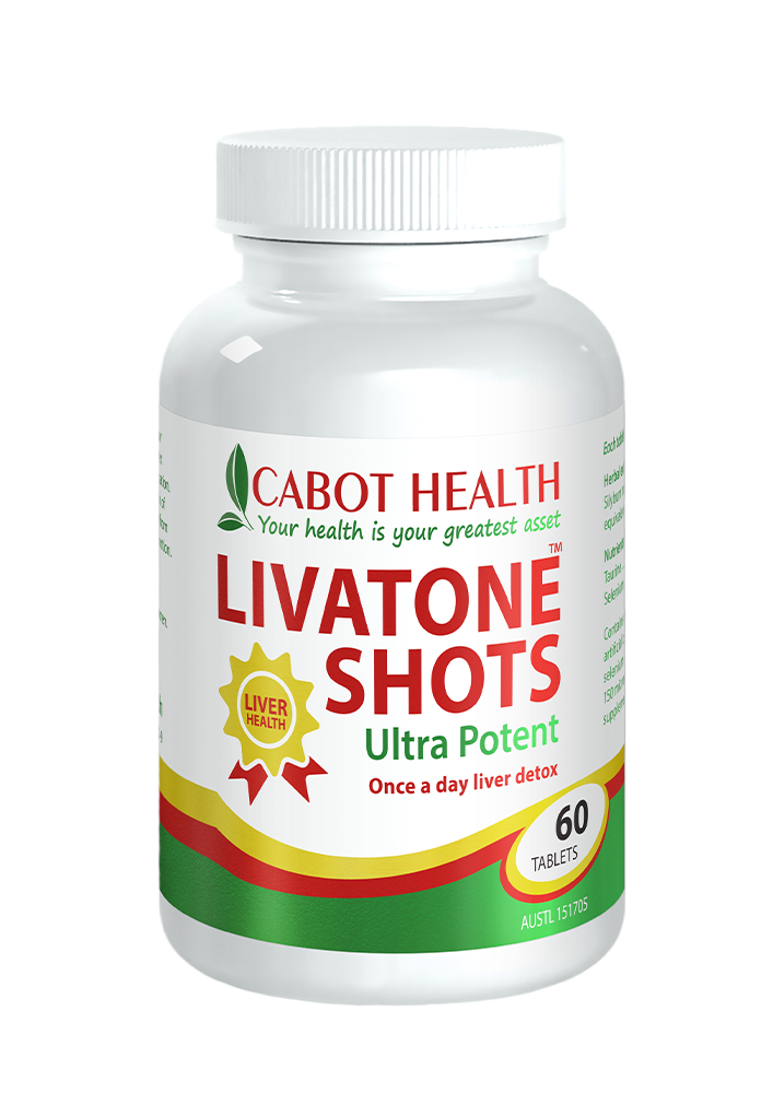 Cabot Health Livatone Shots 60 Tablets - The Orchid