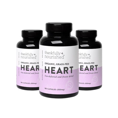 Heart Health- 180 Capsules - Thankfully Nourished