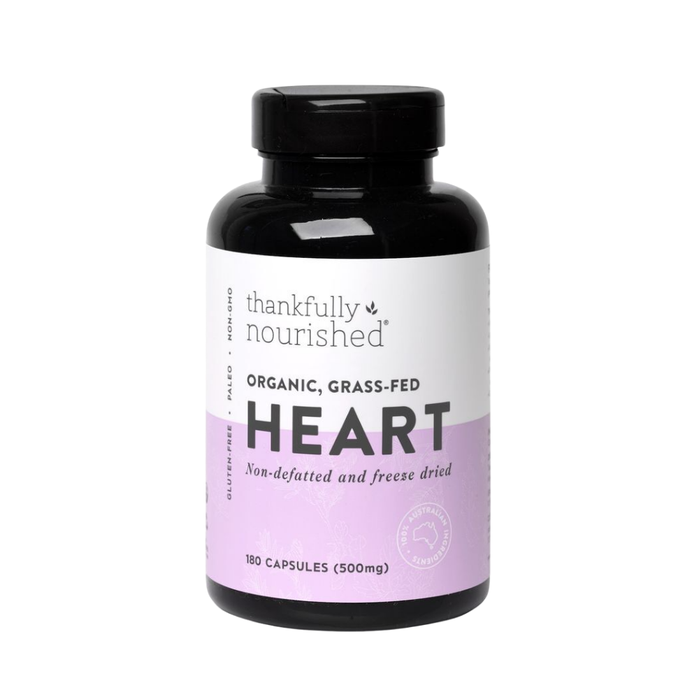 Heart Health- 180 Capsules - Thankfully Nourished - The Orchid