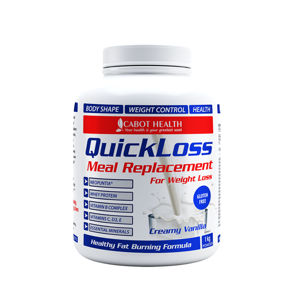Quickloss meal replacement - Vanilla 1KG - The Orchid