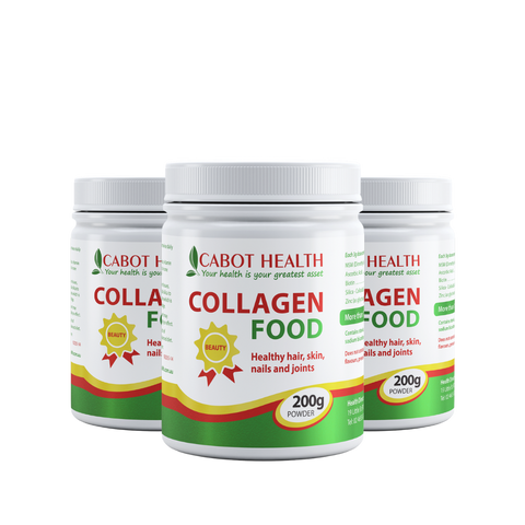 Collagen Food (MSM + Vit C + Silica) - 200g powder