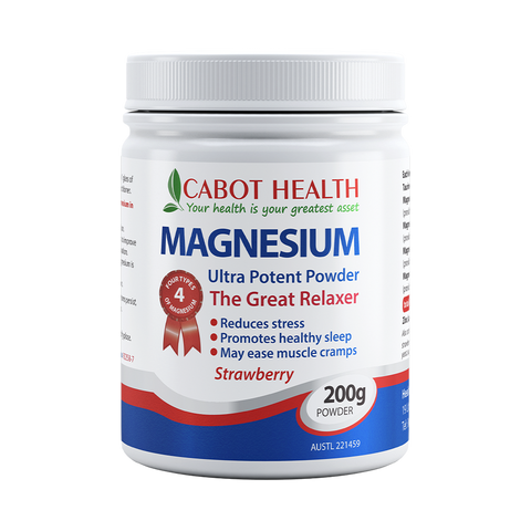 Cabot Health - Magnesium Ultra Potent Powder - Citrus