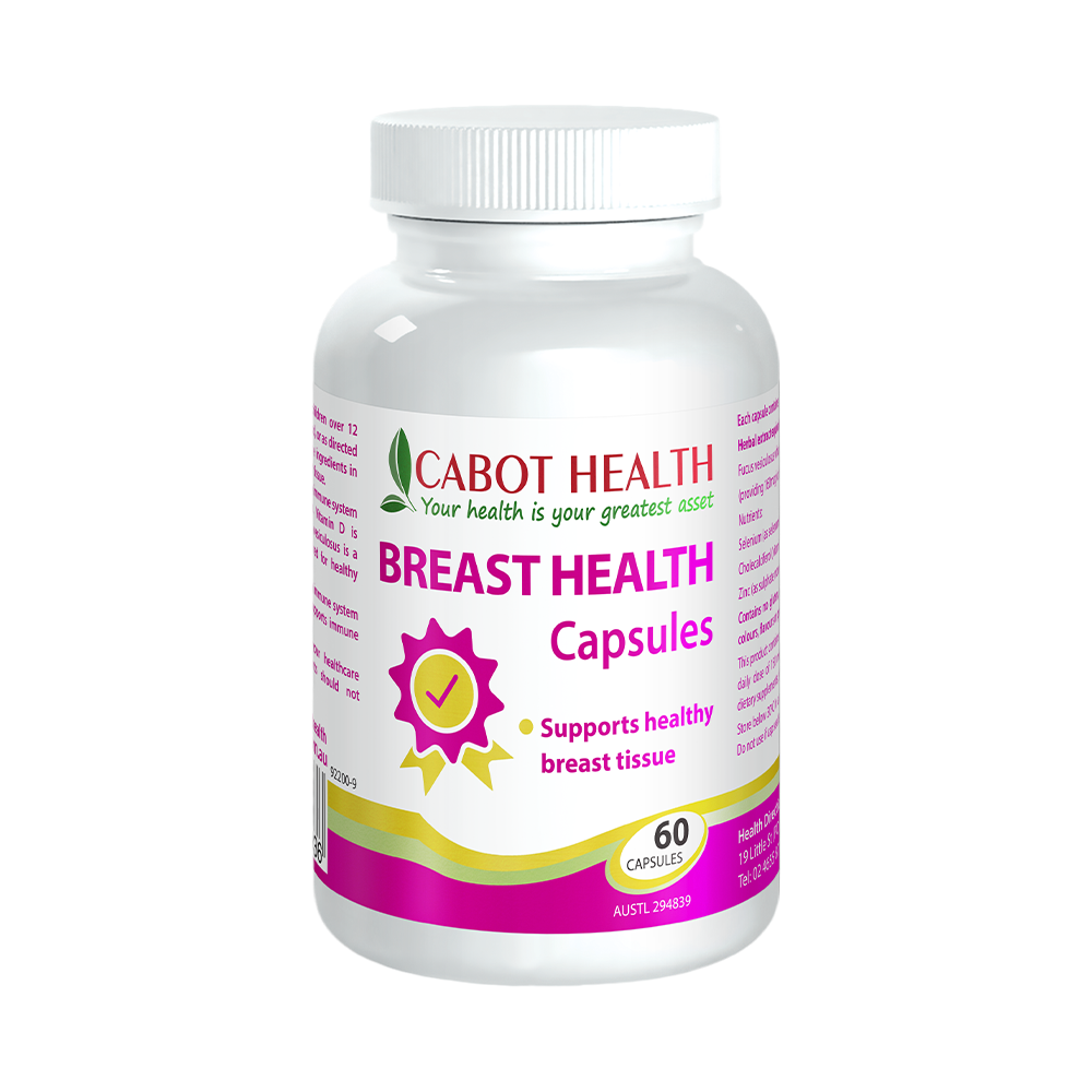 Breast Health - 60 Capsules - The Orchid